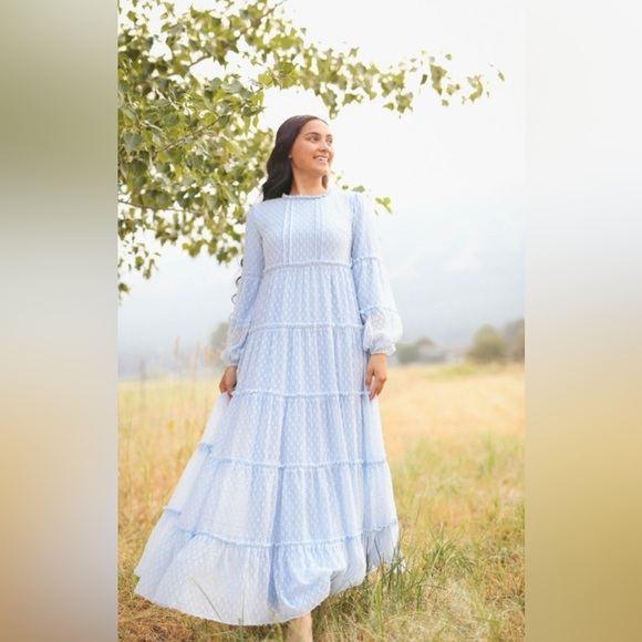 🚨 🚨 ISO 🚨 🚨 Dainty Jewells Bella Bleu Maxi Dress - Picture 2 of 3